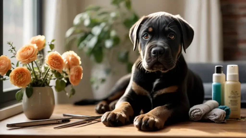 cane corso rottweiler mix grooming