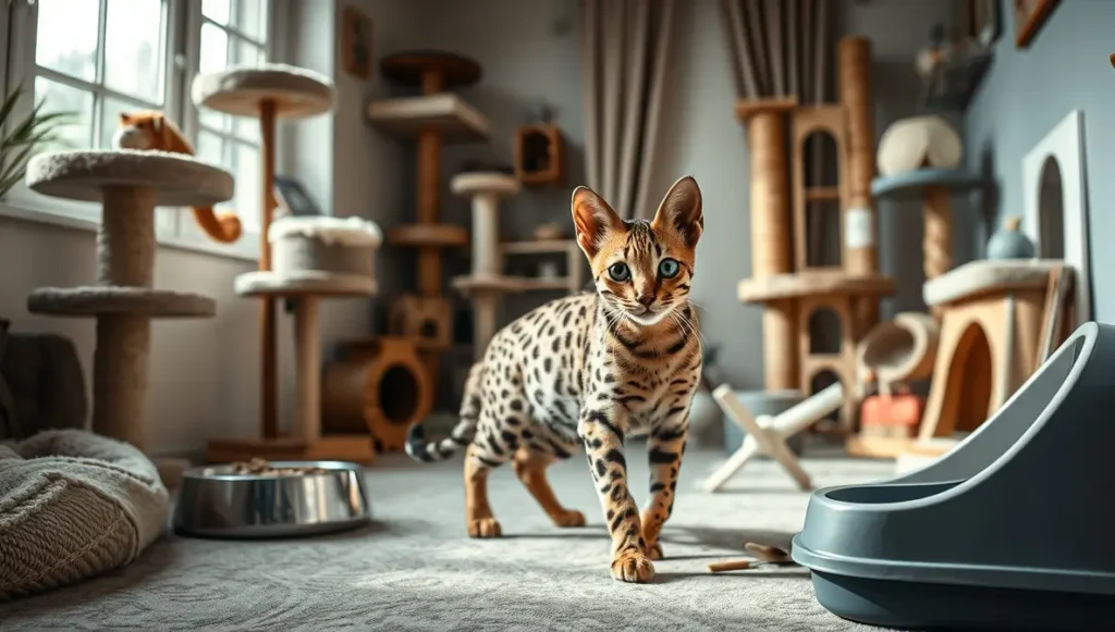 f1 savannah cat care