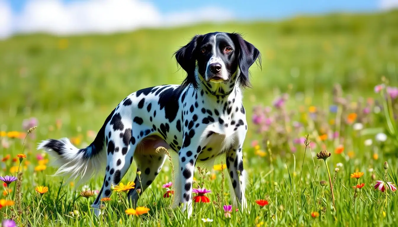 long haired dalmatian​