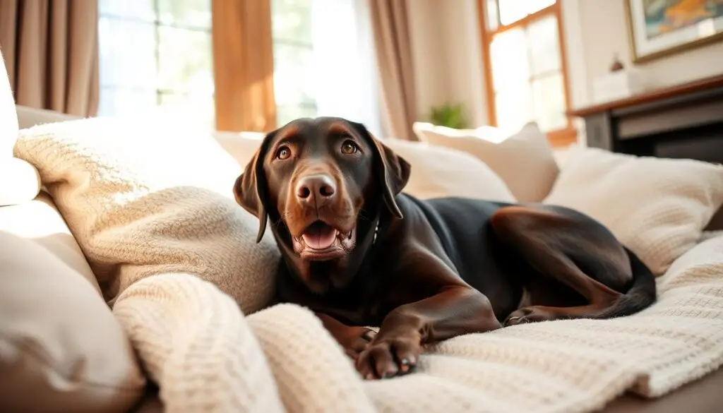 chocolate labrador retriever