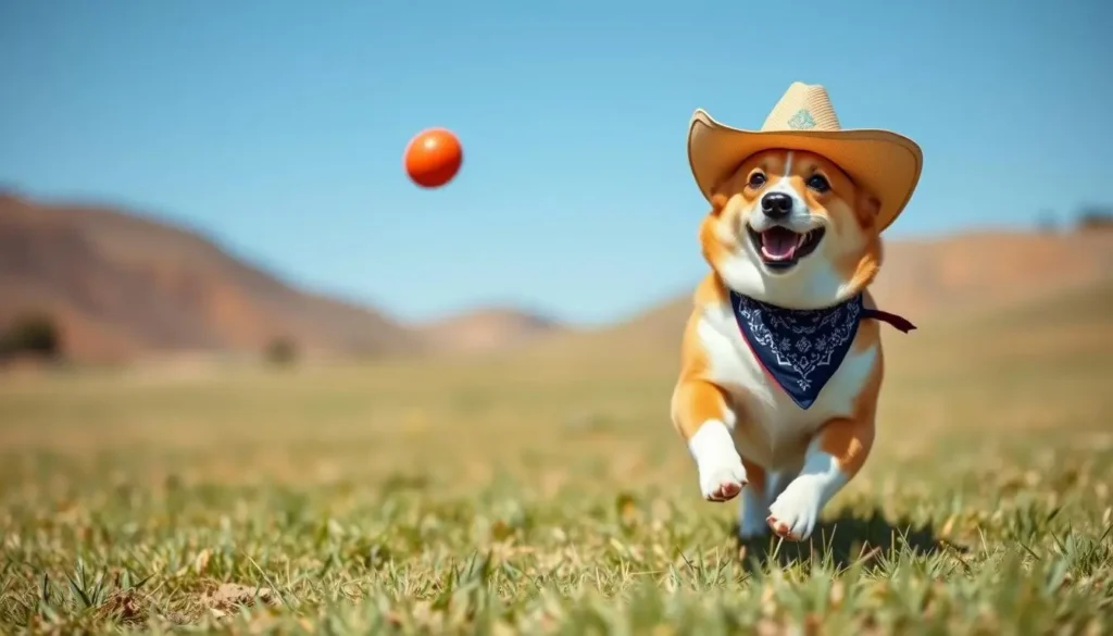 cowboy corgi exercise