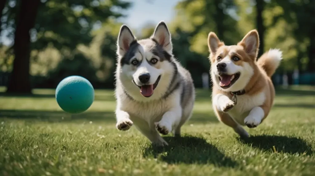 corgi husky mix care