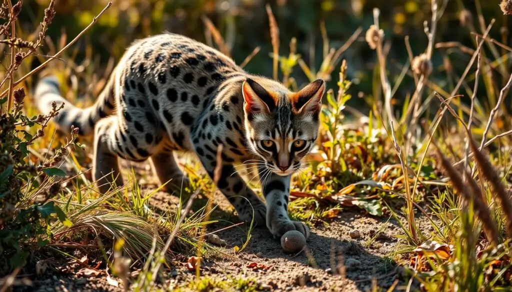 hunting habits of black-footed cats