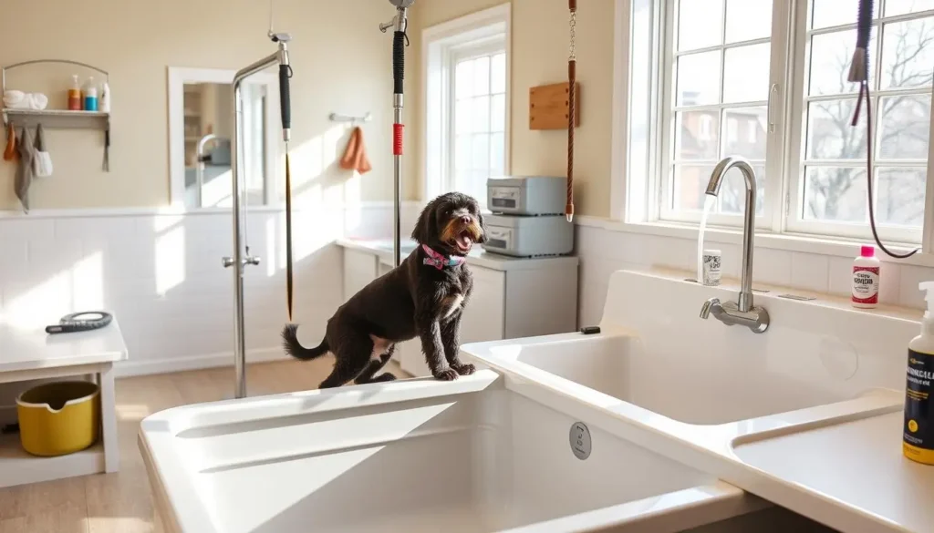 dog washing tubs