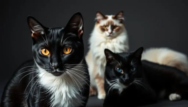 black and white cat breeds​