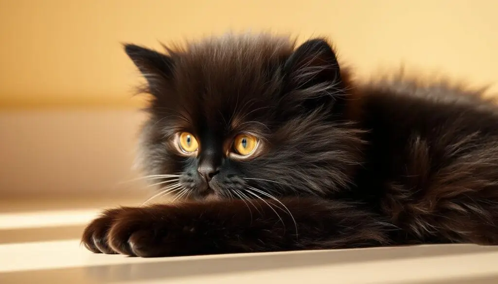 black persian kitten