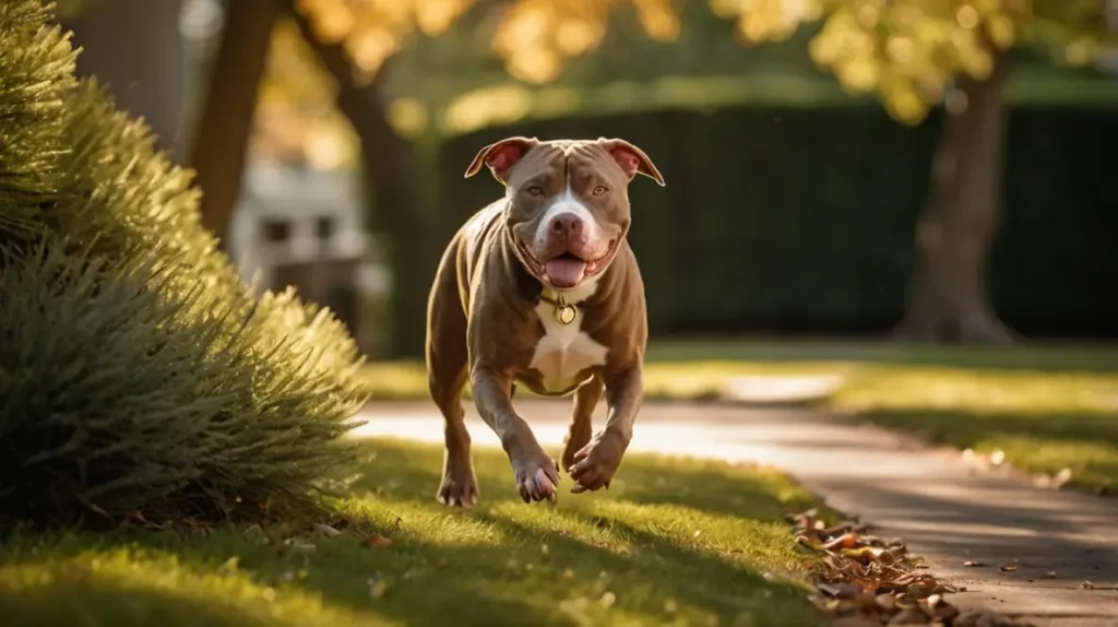 brindle pitbull exercise