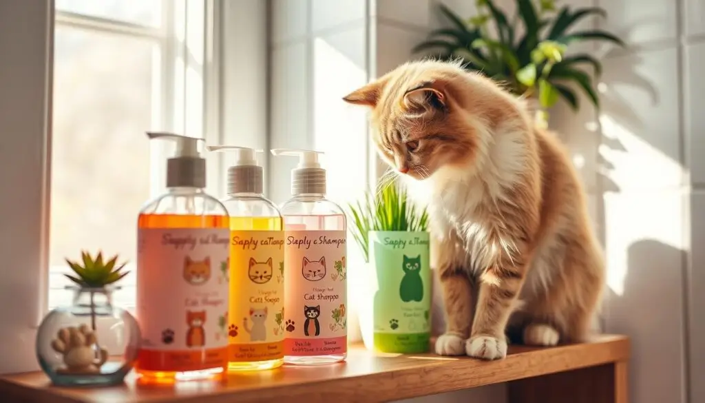 cat shampoo