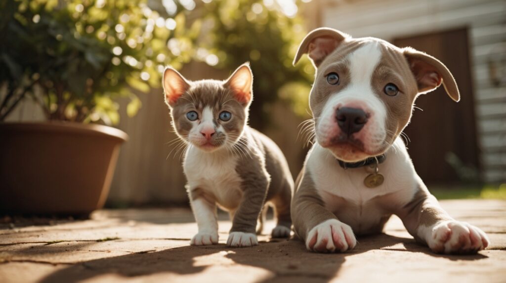 pitbull puppy socialization