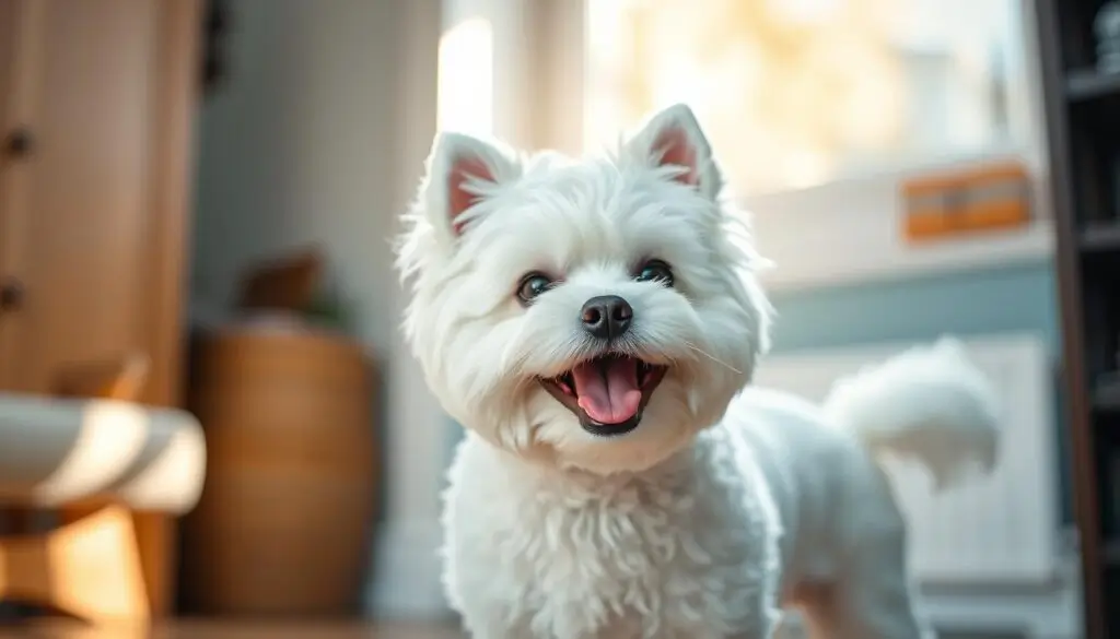 small white dogs